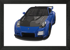 Nissan 350Z Veilside Blue