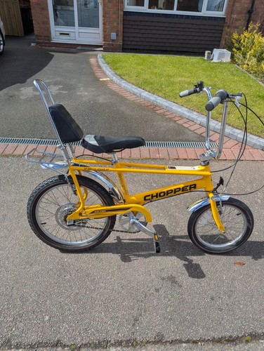 Raleigh chopper mk3 - raleigh, yellow