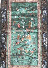 Chinese Silk Embroidered