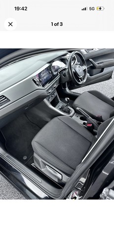 Polo car seat and passenger - vw,