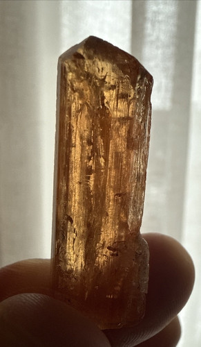 Imperial topaz crystal minas - imperial,