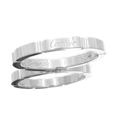 CARTIER Maillon PANTHERE WG No. 13 13 53 Women Ring