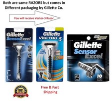 11 Gillette 10 Sensor Excel