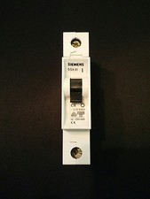 Siemens 5SX41 6A Type C 10kA 250/440V MCB " USED "