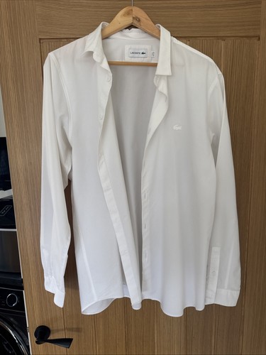 Lacoste white shirt - lacoste,