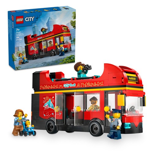 Lego city red double decker - lego,
