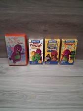 Barney VHS Lot Of 4 Tapes