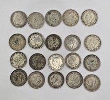 20 x  Pre 1947 British Silver