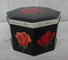 Vintage Biscuit Tin. Octagonal