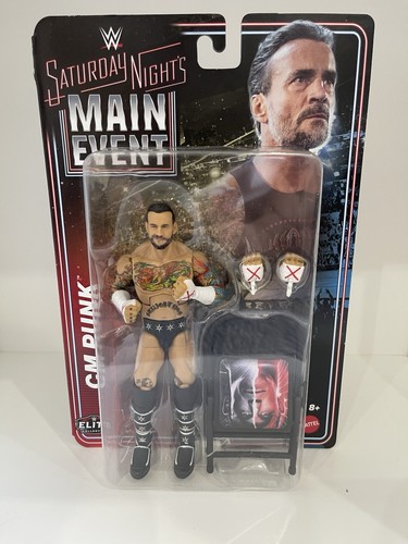 Mattel wwe elite punk - mattel,