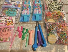 Rainbow Loom band Mega Kit Autoloom Loom Finger Loom  Upgrade Too.  14 Items
