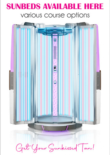 Upright sunbed available here - upright,