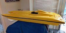  rc boat hull Thunderbolt Catamaran Fiberglass for Petrol electric power 