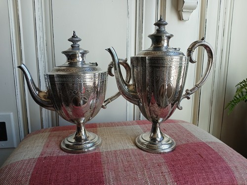 Set antique elkington - of,