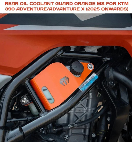 Oil coolant guard orange fit - coolant,