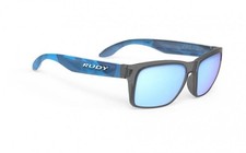 Rudy Project Sunglasses Spinhawk Slim Neo Camo Crystal Blue, MLS Ice Lense