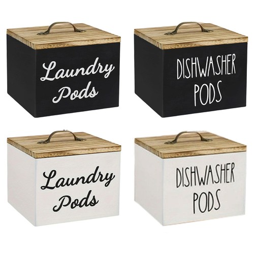 Wooden desktop storage - wooden, box