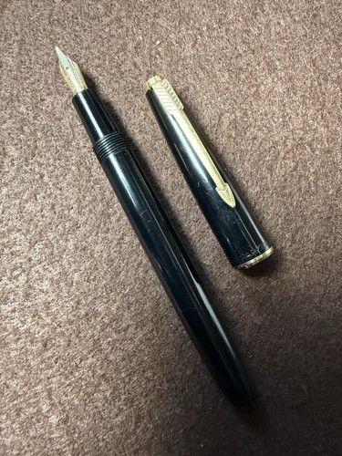 Vintage parker slimfold black - vintage,