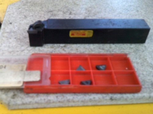 Sandvik tipped lathe tool - lathe,