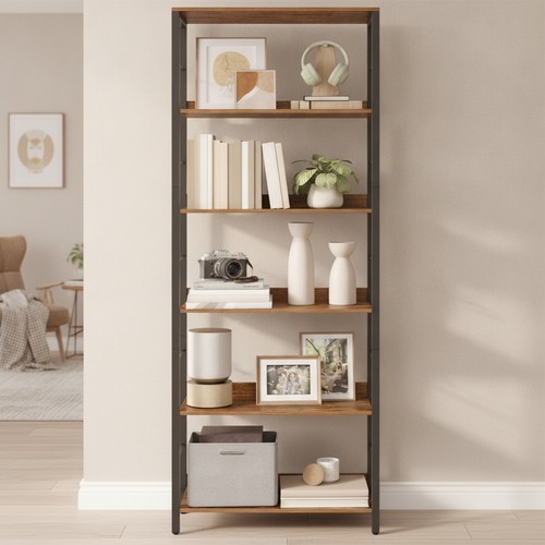 Industrial tier bookcase - 6-tier,