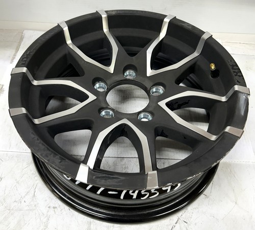 14x5 lug black machined - ,