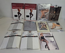 Frola Job Lot Vintage Aristoc Sheer Tights Taupe size large/xl 80 denim   P433