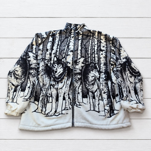 Fleece jacket mens - fleece, 2xl