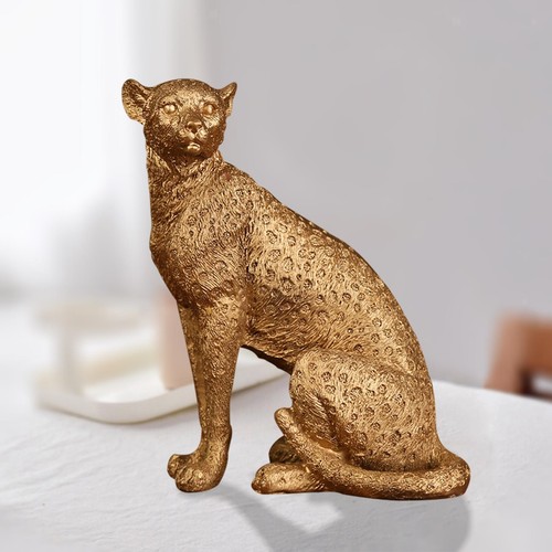 Leopard statue panther - leopard,