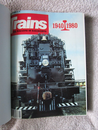 Usa trains magazine bound - magazine,