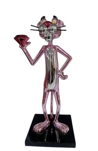 Pink panther mirror - pink, pop