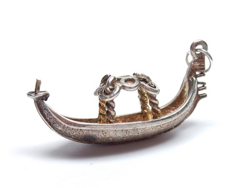 Vintage charm gondola - vintage, boat