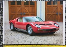 Lamborghini Miura SV 1971 | 16x12" Race Poster A3 Wall Art Man Cave Garage
