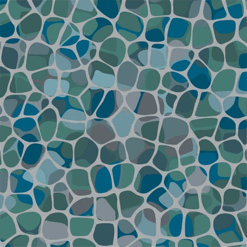 Colourful mosaic tile stickers - colourful,