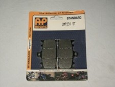 ORGANIC FRONT BRAKE PADS FOR KAWASAKI KR-1 S 250cc 1990