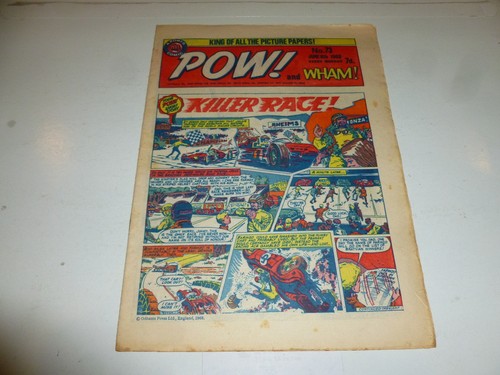 Pow wham comic no - -,