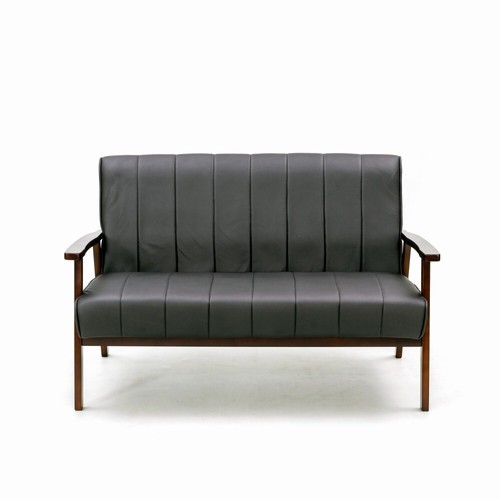 Panana modern fabric loveseat - modern,