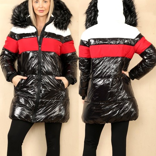 Ladies women puffer fur - ladies, women's