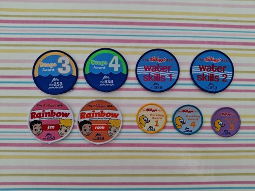 Asa swimming badges - asa,