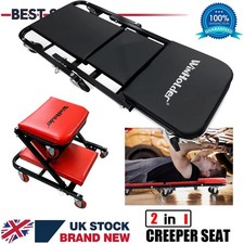 Large  Mechanics Car Van Creeper Crawler Board Padded Stool Seat Pro Car
