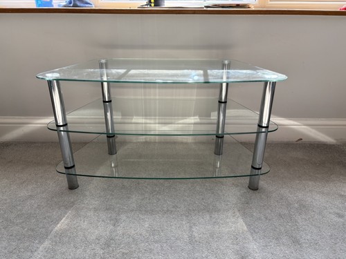 Glass corner stand - corner, tv
