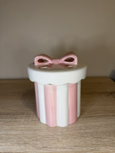 Maxx pink bow - bow, ceramic