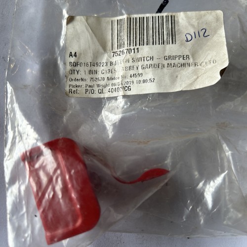 Genuine qualcast lever lock - genuine,