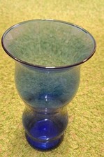 Mid Century Cobalt Blue Curved