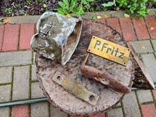 WW2 Accessories from the German bunker relic.