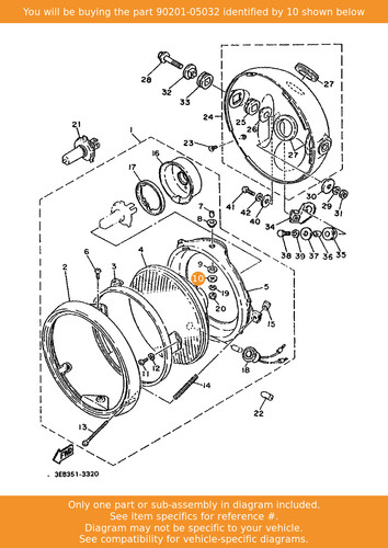 Yamaha washer plate - yamaha,