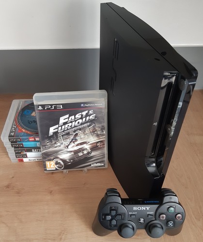Sony playstation slim - slim, black