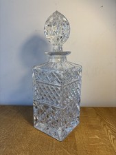 Lead Crystal Cut Glass Heavy