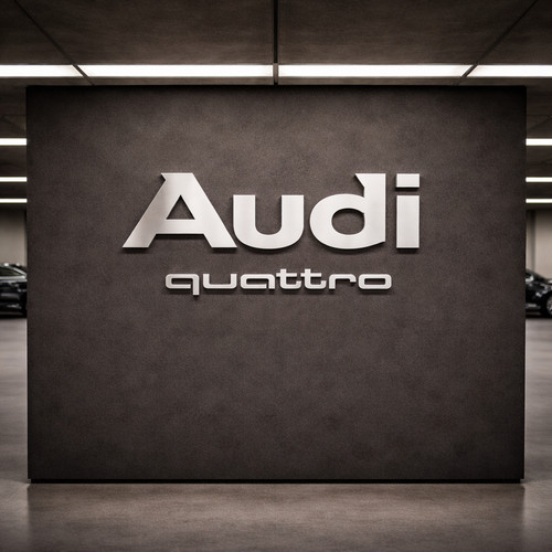 Audi quattro logo crest - quattro,