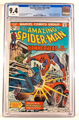 Amazing spider man 130 cgc - amazing, spider-man