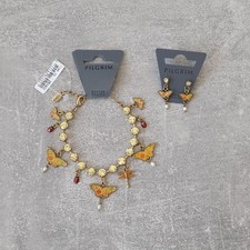 PILGRIM SET BUTTERFLY BRACELET